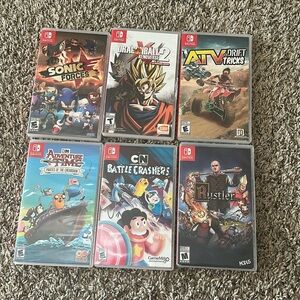 Nintendo switch games- like new! Some never used!